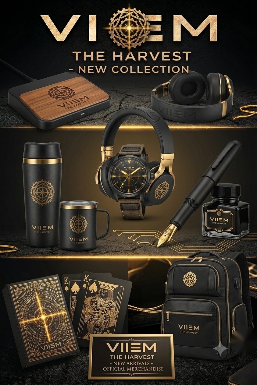 VIIEM: The Harvest collection: watch, headphones, wireless charger, fountain pen and backpack